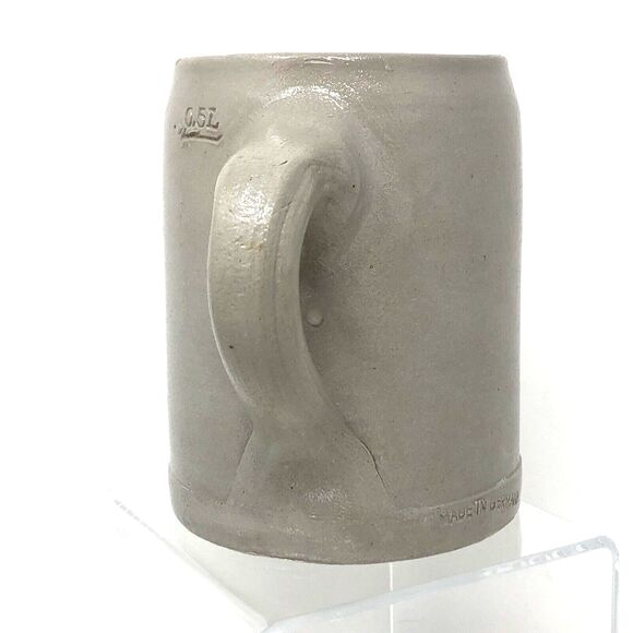Salt Glazed Wurzburger Hofbrau 0.5L Beer Stein VTG Tankard Made in Germany 5” - Picture 5 of 10